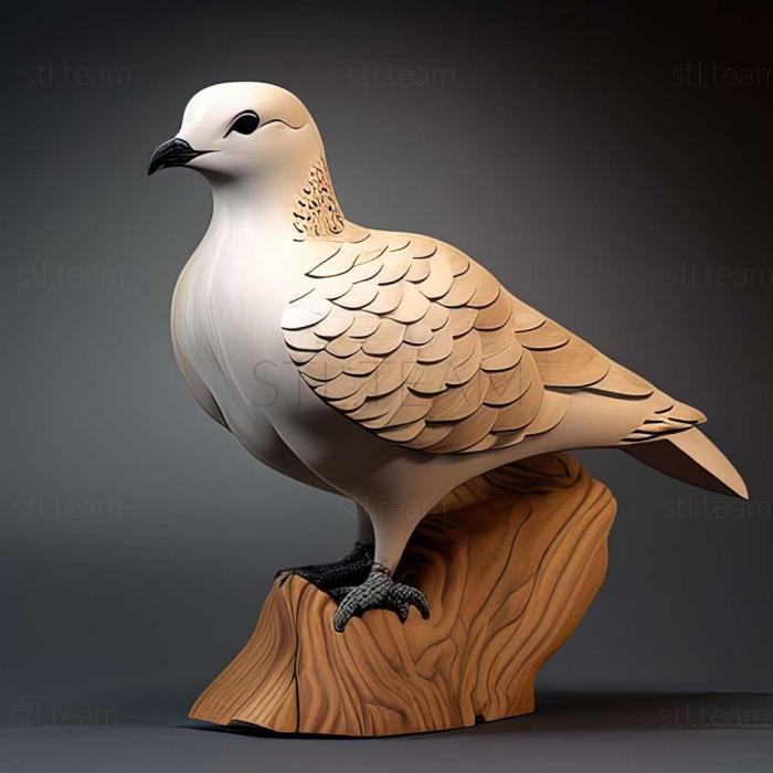 3D model ptarmigan (STL)